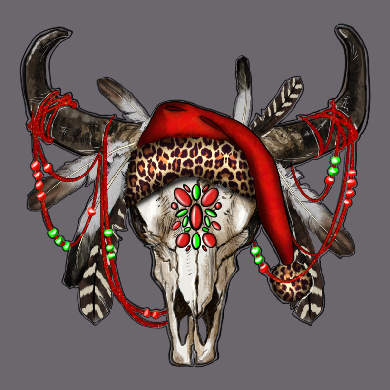 Western Christmas Bull Skull Premium Sweatshirt by RanaPortraitStore | Teevron