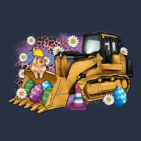 Easter Bulldozer Bunny Egg Leopard Heavyweight Sweatshirt | Teevron