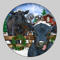 Black Angus Cattle And Calf Christmas Premium Sweatshirt | Teevron