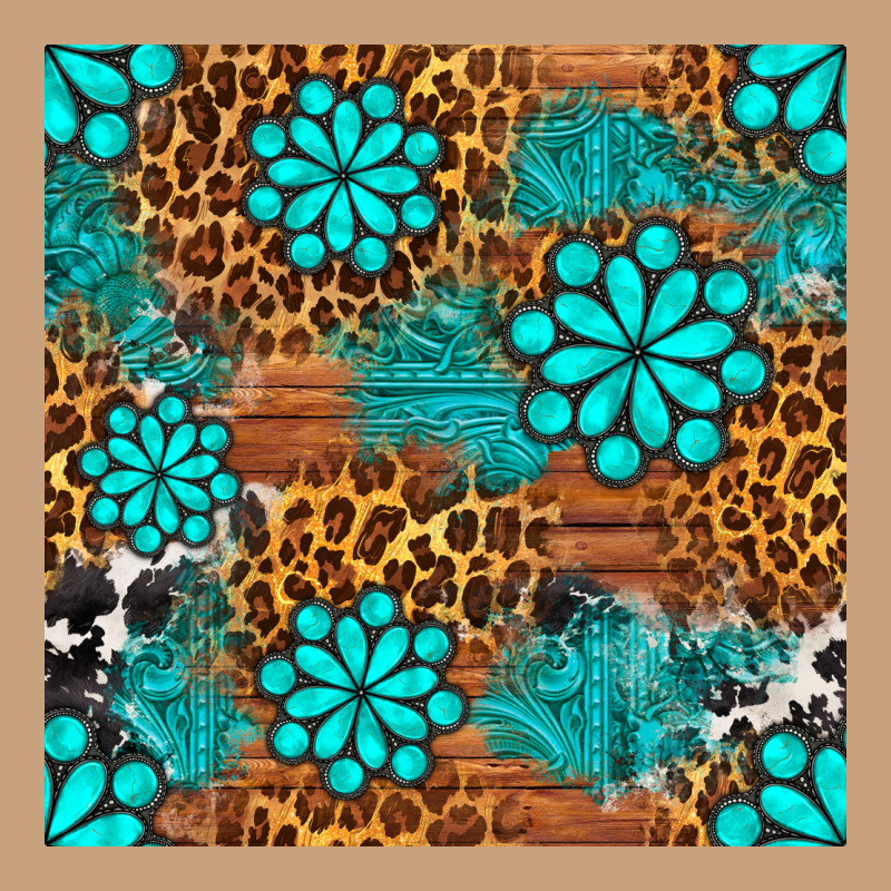Leopard Gemstone Seamless Pattern Vintage Tee by BundleAndBundleShop | Teevron