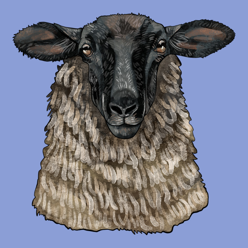 Suffolk Sheep Head Long Sleeve Tee by LillyAllenDesigns | Teevron