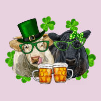 St. Patrick's Day Charolais And Black Angus Cows Ladies Tee | Teevron