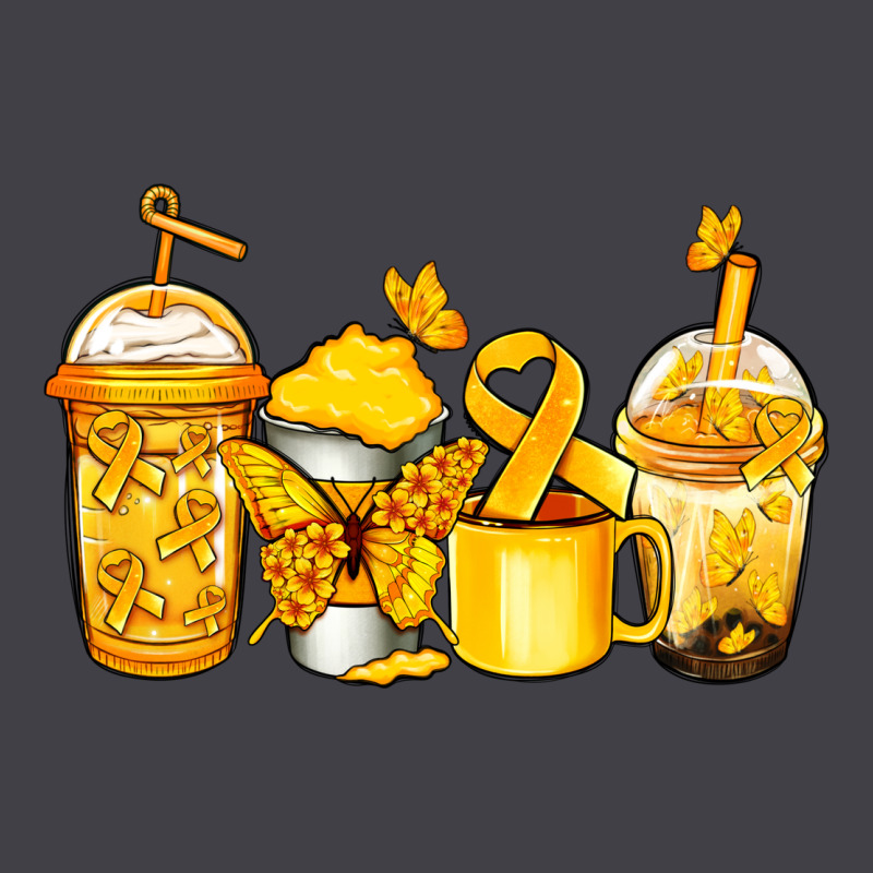 Childhood Cancer Coffee Heavyweight Hoodie by Jasminsmagicworld | Teevron