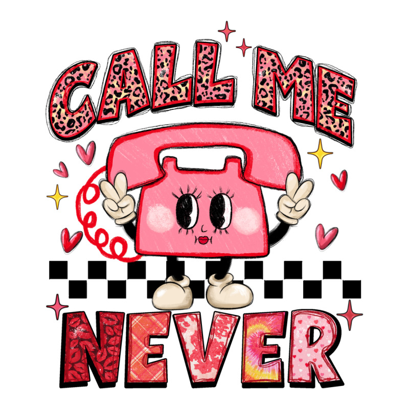 Call Me Never Zipper Hoodie by MaliasSmallBusiness | Teevron