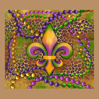 Mardi Gras Fleur De Lis Vintage Hoodie | Teevron