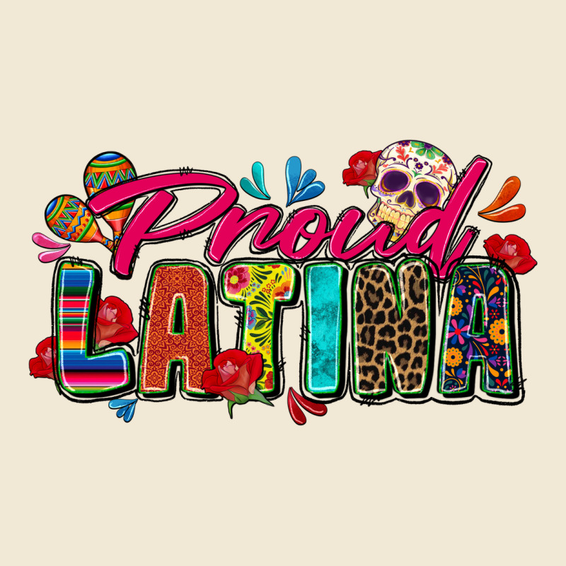 Proud Latina Ladies Tee by Zillion Design Studio | Teevron