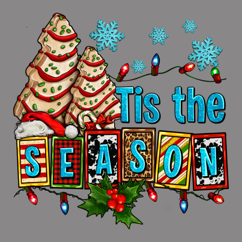 Tis The Season Christmas Tree Cake Ado Vintage Tee by AdoDesignShop | Teevron