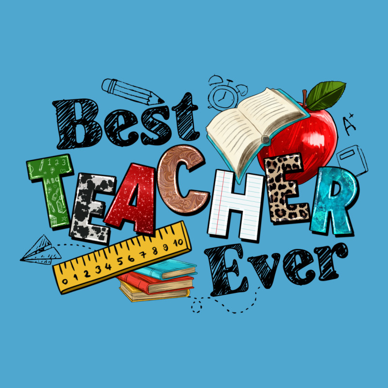 Best Teacher Ever Premium Hoodie by NancyCooperArtShop | Teevron