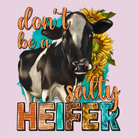 Dont Be A Salty Heifer With Sunflowers Ladies Tee | Teevron