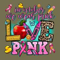 In October We Wear Pink Love Pink Vintage Hoodie | Teevron