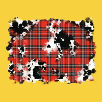 Christmas Plaid Cowhide Pattern Background Premium Sweatshirt | Teevron