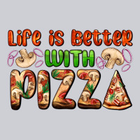 Life Is Better With Pizza Heavyweight Sweatshirt | Teevron