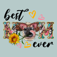 Best Mom Ever With Cow Heavy Core Tee | Teevron