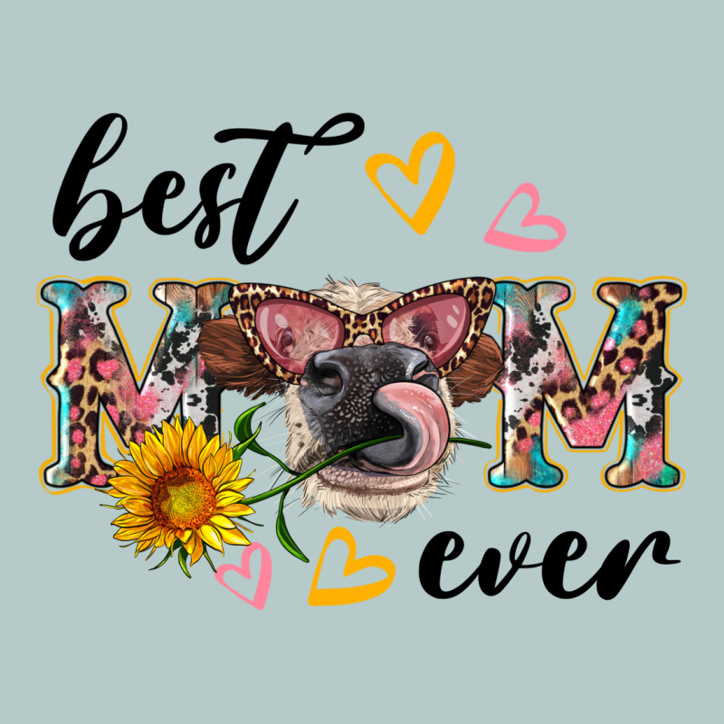 Best Mom Ever With Cow Heavy Core Tee by Artiststas | Teevron