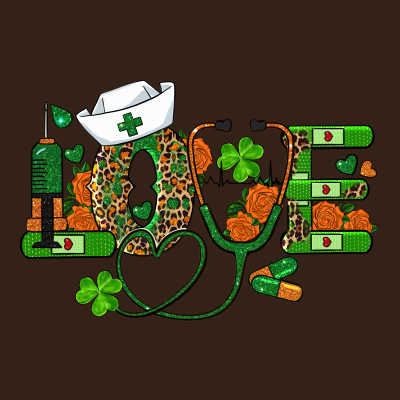St Patricks Day Love Nurse Heavy Core Tee by RanaPortraitStore | Teevron