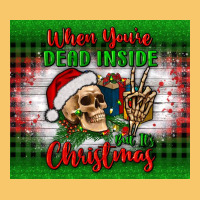 When You’re Dead Inside But It's Christmas Tumbler Vintage Hoodie | Teevron