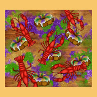 Mardi Gras Crawfish King Cake Vintage Hoodie | Teevron