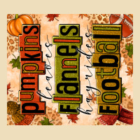 Pumpkins Leaves Flannels Hayrides Football Premium Hoodie | Teevron