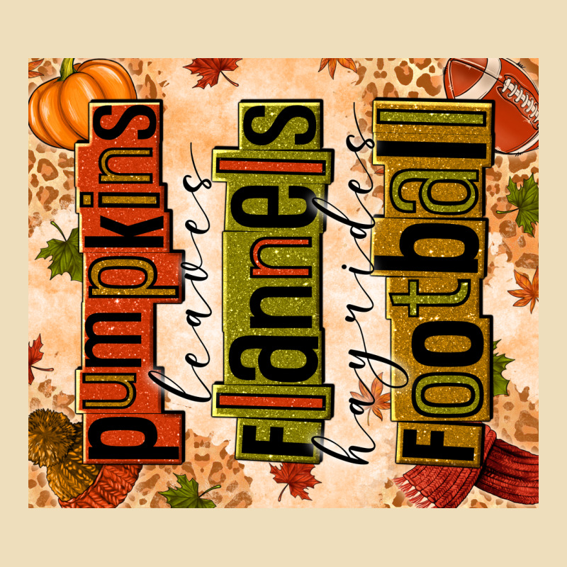 Pumpkins Leaves Flannels Hayrides Football Premium Hoodie by texasbilliewilder | Teevron
