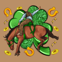 Cowboy With Shamrock Vintage Hoodie | Teevron