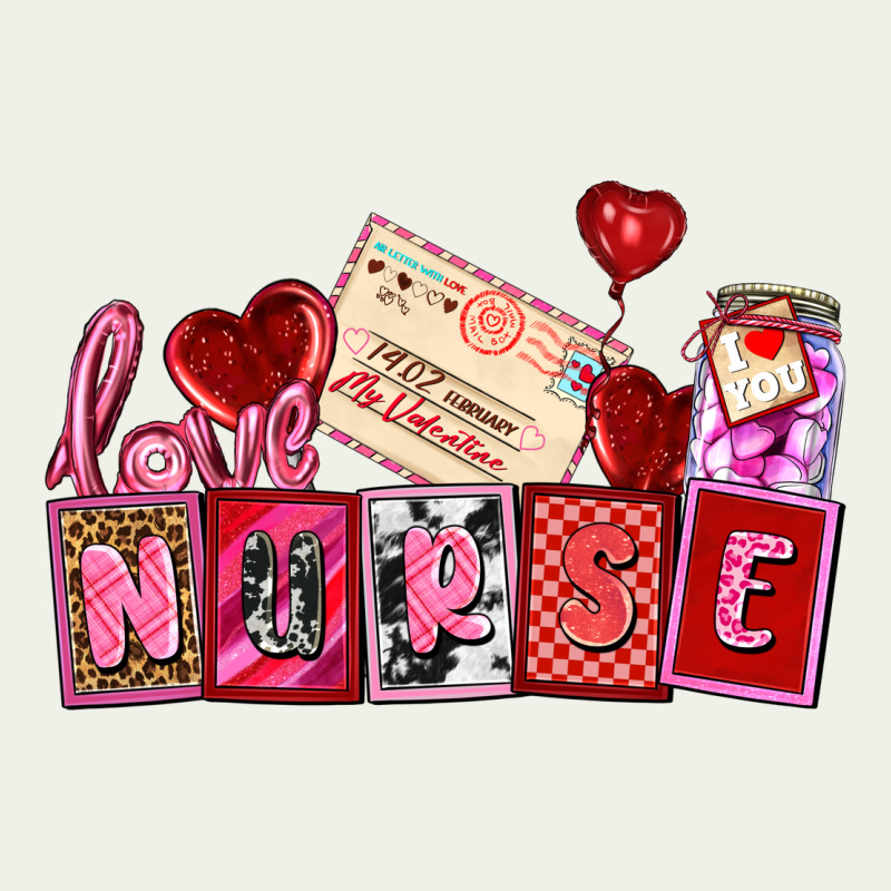 Valentines Day Nurse Urban Heavy Tee by AdoDesignShop | Teevron