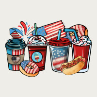 4th Of July Coffee Cups Zipper Hoodie | Teevron