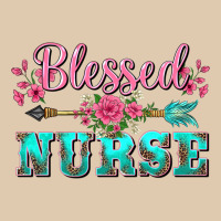 Western Blessed Nurse Pink Floral Arrow Classic Tee | Teevron