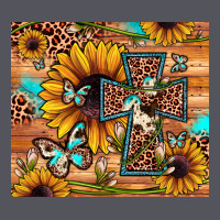Cross Sunflower Butterfly Vintage Hoodie | Teevron