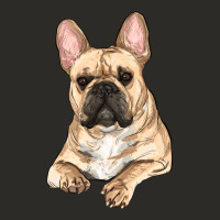 French Bulldog Sitting Heavy Core Tee | Teevron