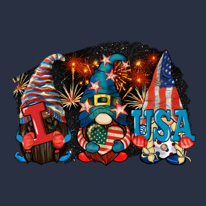 I Love Usa Gnomes 4th Of July Urban Hoodie by CowGirlArtShop | Teevron