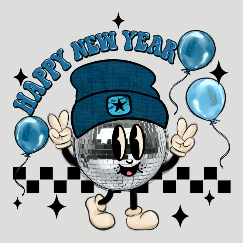 Happy New Year Disco Ball Zipper Hoodie by MaliasSmallBusiness | Teevron