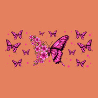 Floral Breast Cancer Butterfly Classic Tee | Teevron