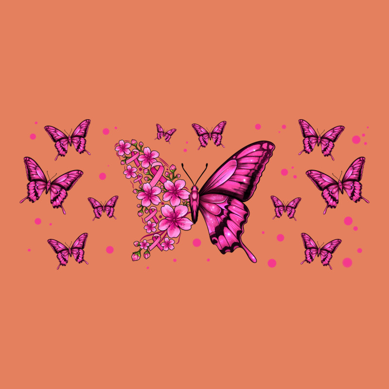 Floral Breast Cancer Butterfly Classic Tee by Jasminsmagicworld | Teevron