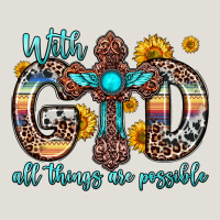 With God All Things Are Possible Cross Heavy Core Tee | Teevron