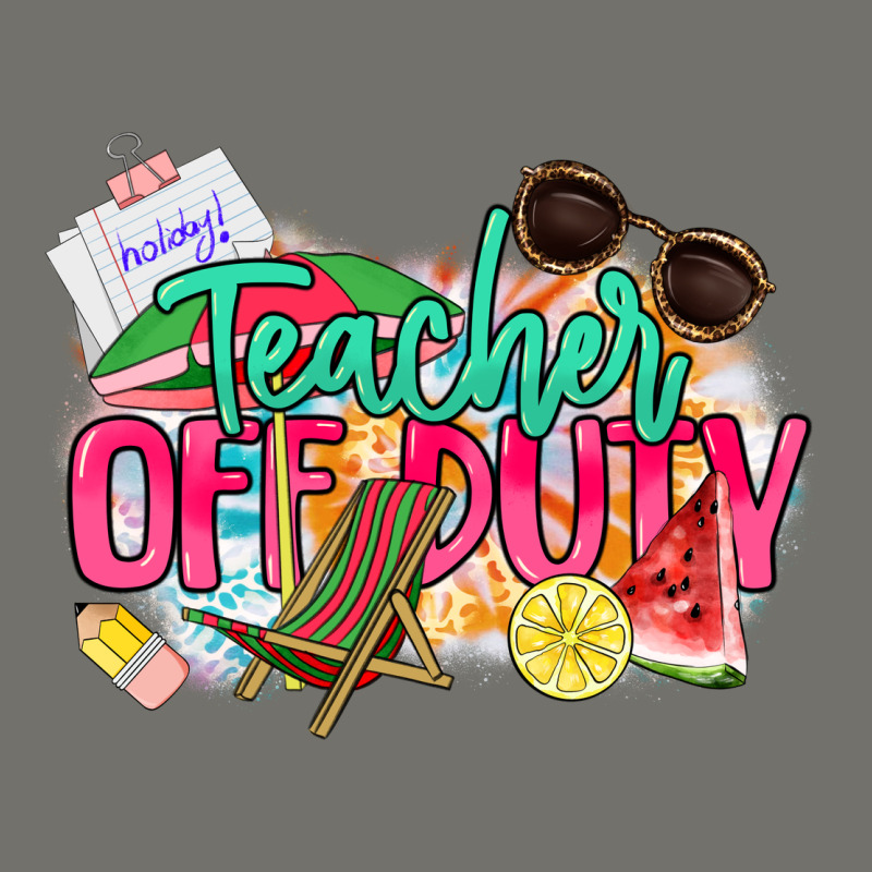 Teacher Off Duty Premium Hoodie by NancyCooperArtShop | Teevron