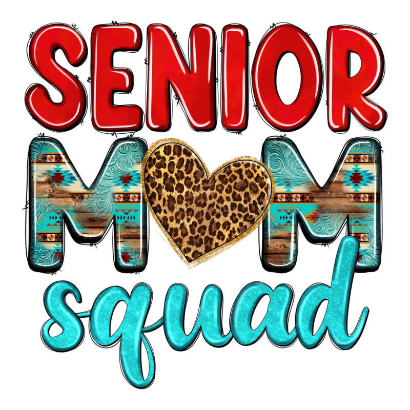 Senior Mom Squad Premium Tee by texasbilliewilder | Teevron