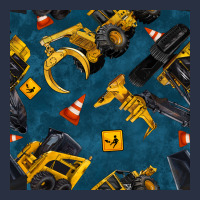 Construction Vehicles Seamless Pattern Heavyweight Sweatshirt | Teevron