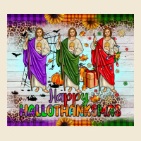 San Judas Happy  Hallothanksmas Ladies Tee | Teevron