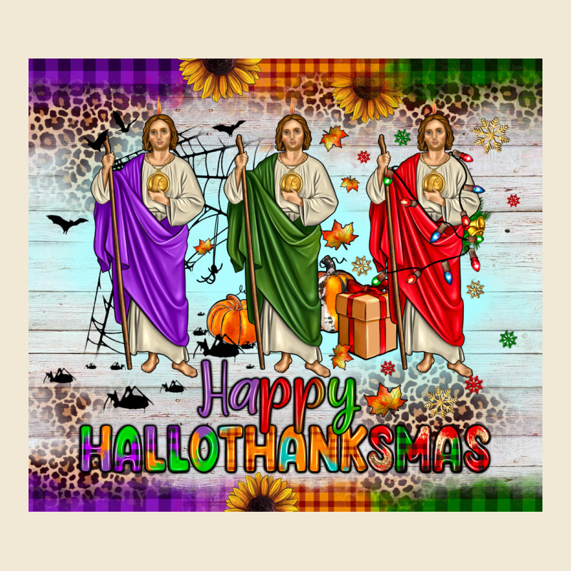 San Judas Happy  Hallothanksmas Ladies Tee by JahusDesignShop | Teevron