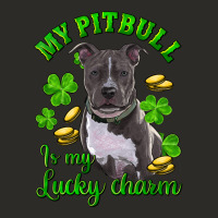 St Patricks Day My Pitbuli My Lucky Charm Heavy Core Tee | Teevron