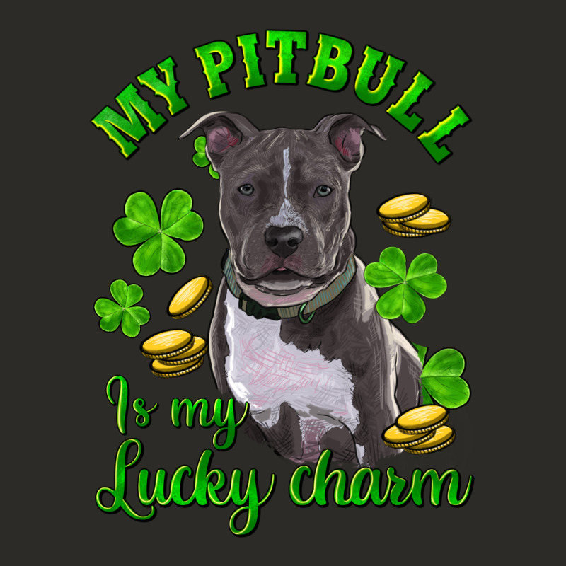 St Patricks Day My Pitbuli My Lucky Charm Heavy Core Tee by RanaPortraitStore | Teevron