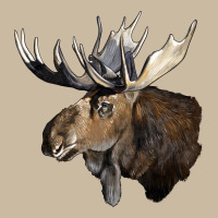 Moose Buck Deer Head Long Sleeve Tee | Teevron