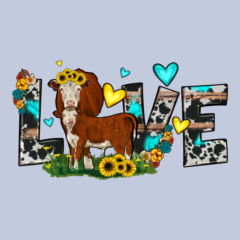 Love Western Cow Long Sleeve Tee by JahusDesignShop | Teevron