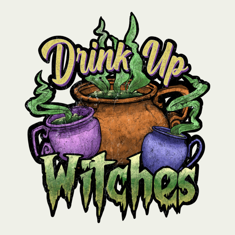Drink Up Witches White Urban Heavy Tee by JahusDesignShop | Teevron