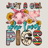 Just A Girl Who Loves Pigs Heavy Core Tee | Teevron