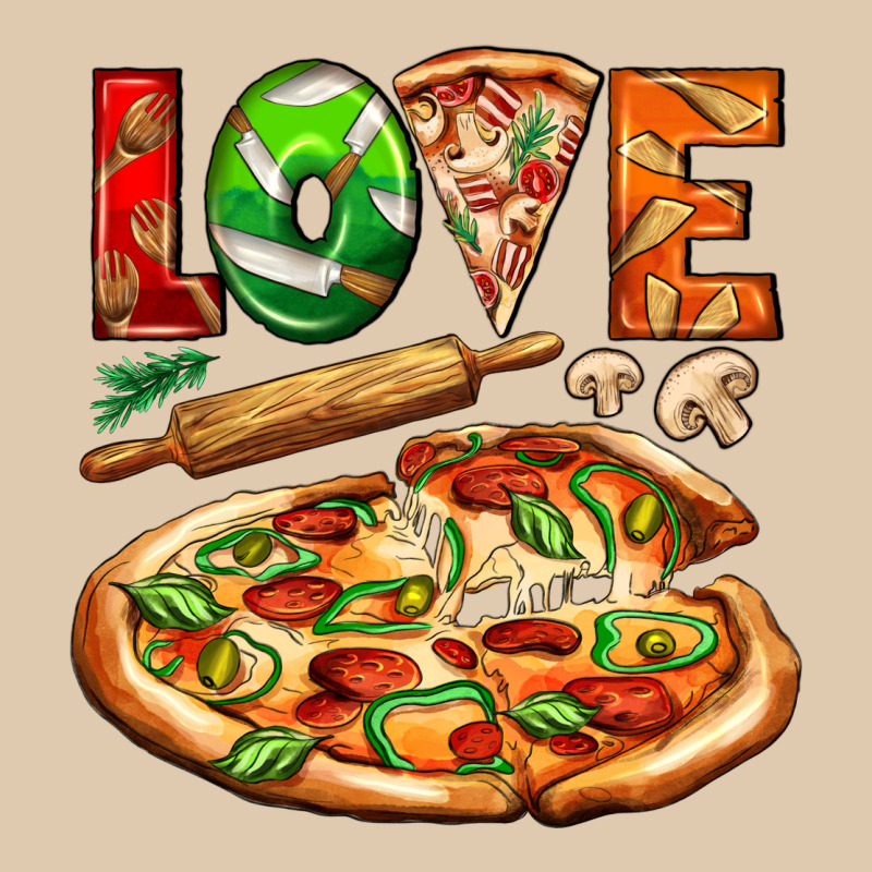 Love Pizza Heavyweight Sweatshirt by AdoDesignShop | Teevron
