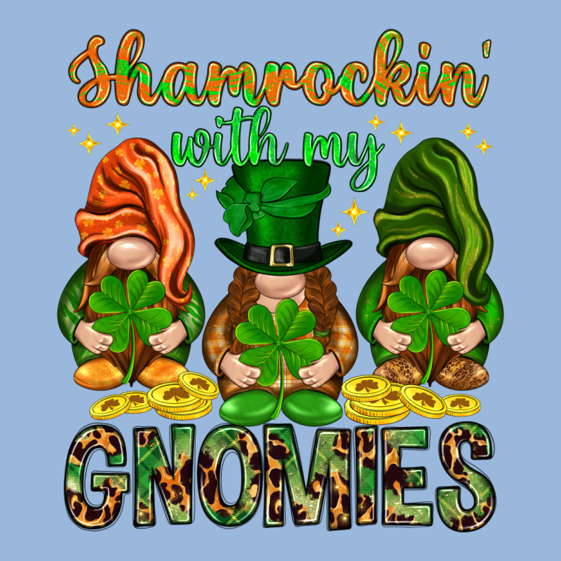 Shamrockin With My Gnomies Premium Hoodie by NancyCooperArtShop | Teevron