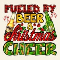 Fueled By Beer And Christmas Cheer With Beer Bottles Vintage Tee | Teevron