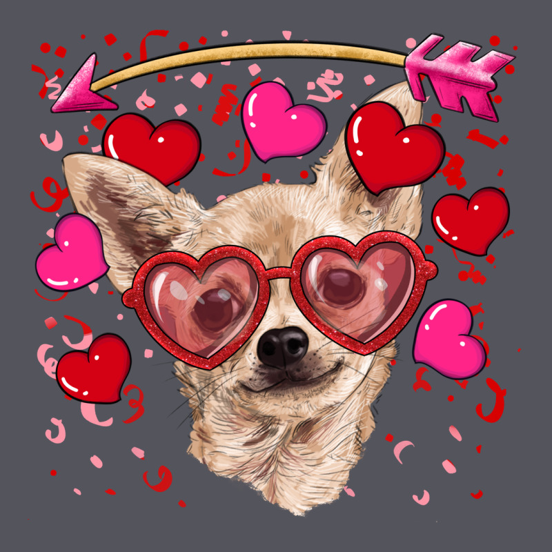 Valentine's Day  Chihuahua Vintage Hoodie by RanaPortraitStore | Teevron
