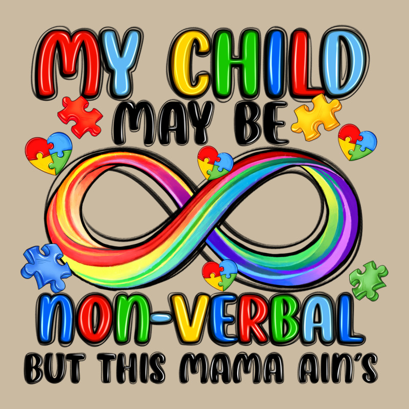 My Child May Be Non Verbal But This Mama Ain's Long Sleeve Tee by JahusDesignShop | Teevron